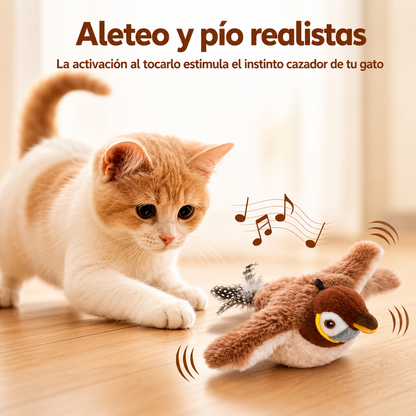 PíoCat — Pájaro interactivo para gatos