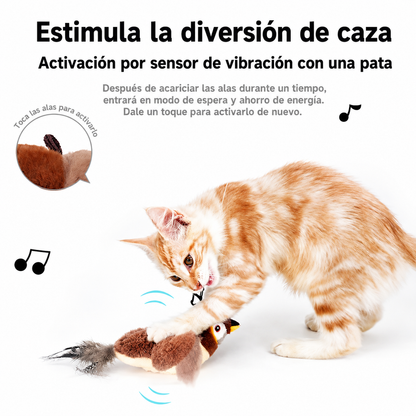 PíoCat — Pájaro interactivo para gatos